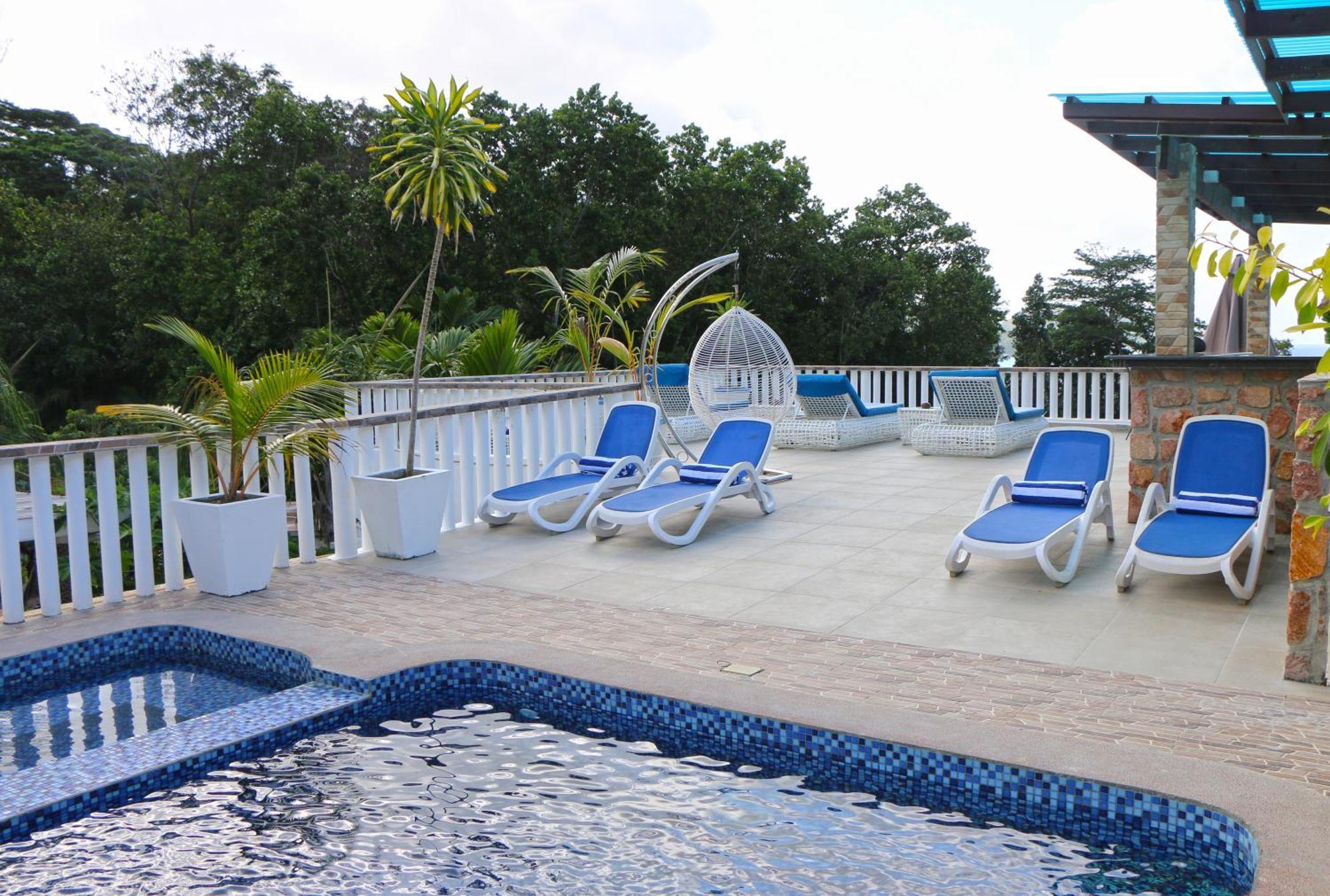 Apartament Ocean Blue Bay Anse Volbert Village Zewnętrze zdjęcie