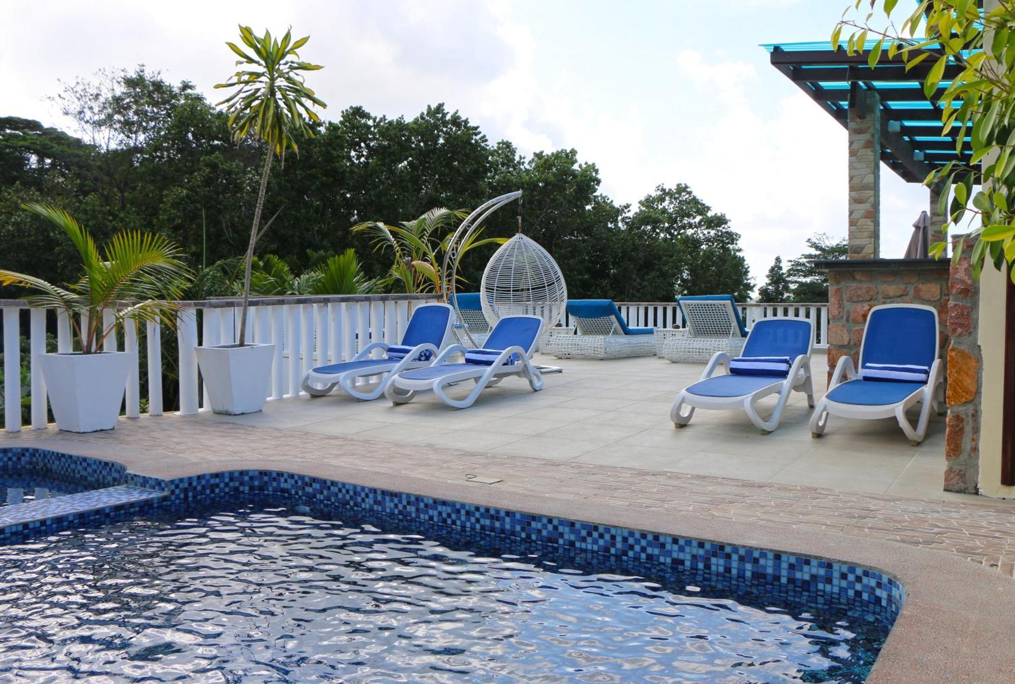 Apartament Ocean Blue Bay Anse Volbert Village Zewnętrze zdjęcie