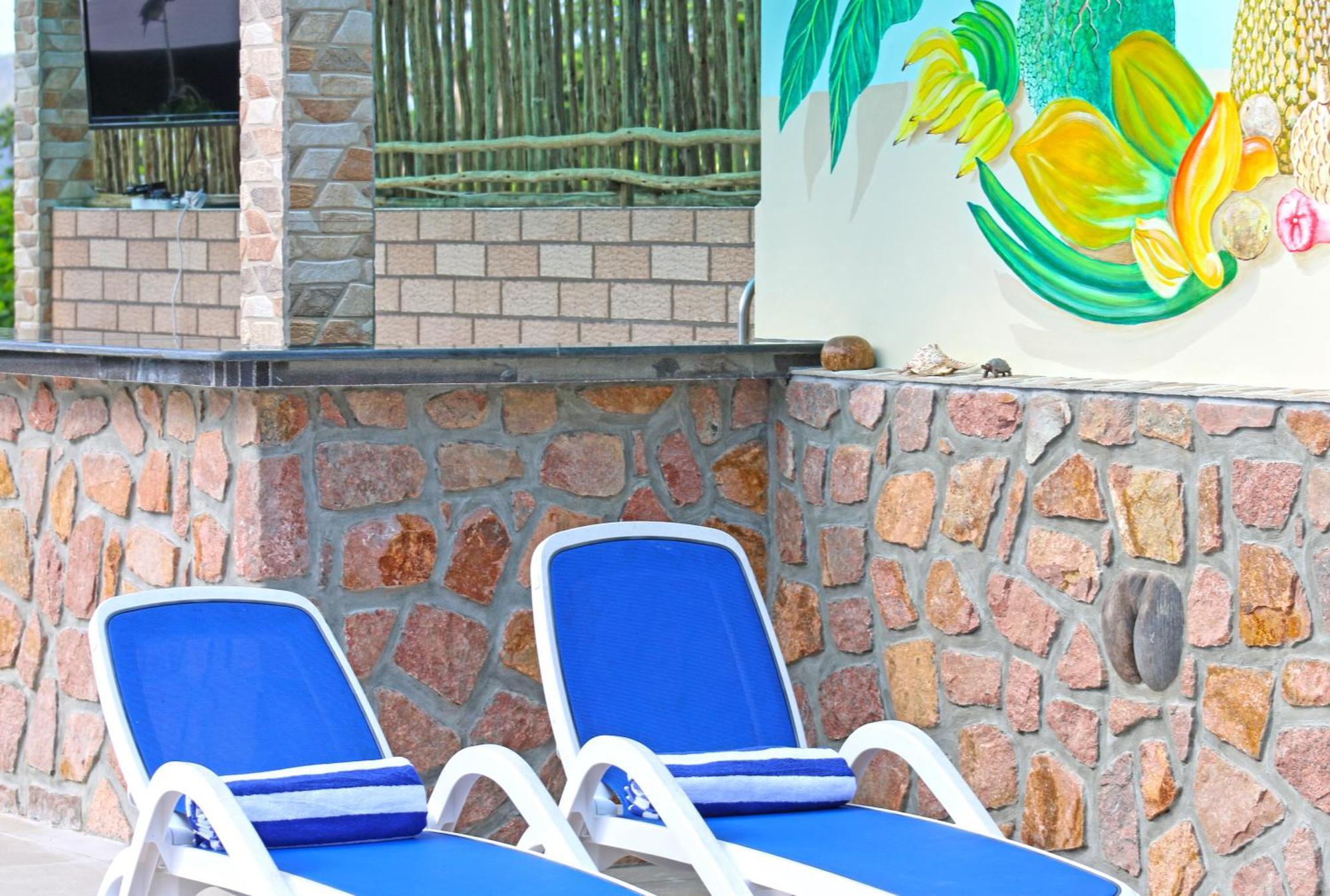 Apartament Ocean Blue Bay Anse Volbert Village Zewnętrze zdjęcie
